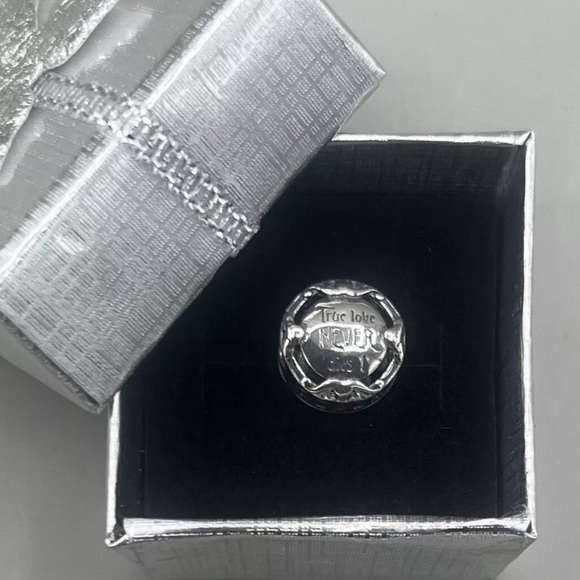 “The Nightmare Before Christmas” Charm Fits Pandora Silver S925 Jack & Sally New - Picture 2 of 10